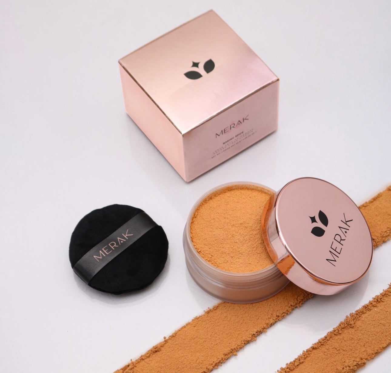 Merakcosmetics setting powder