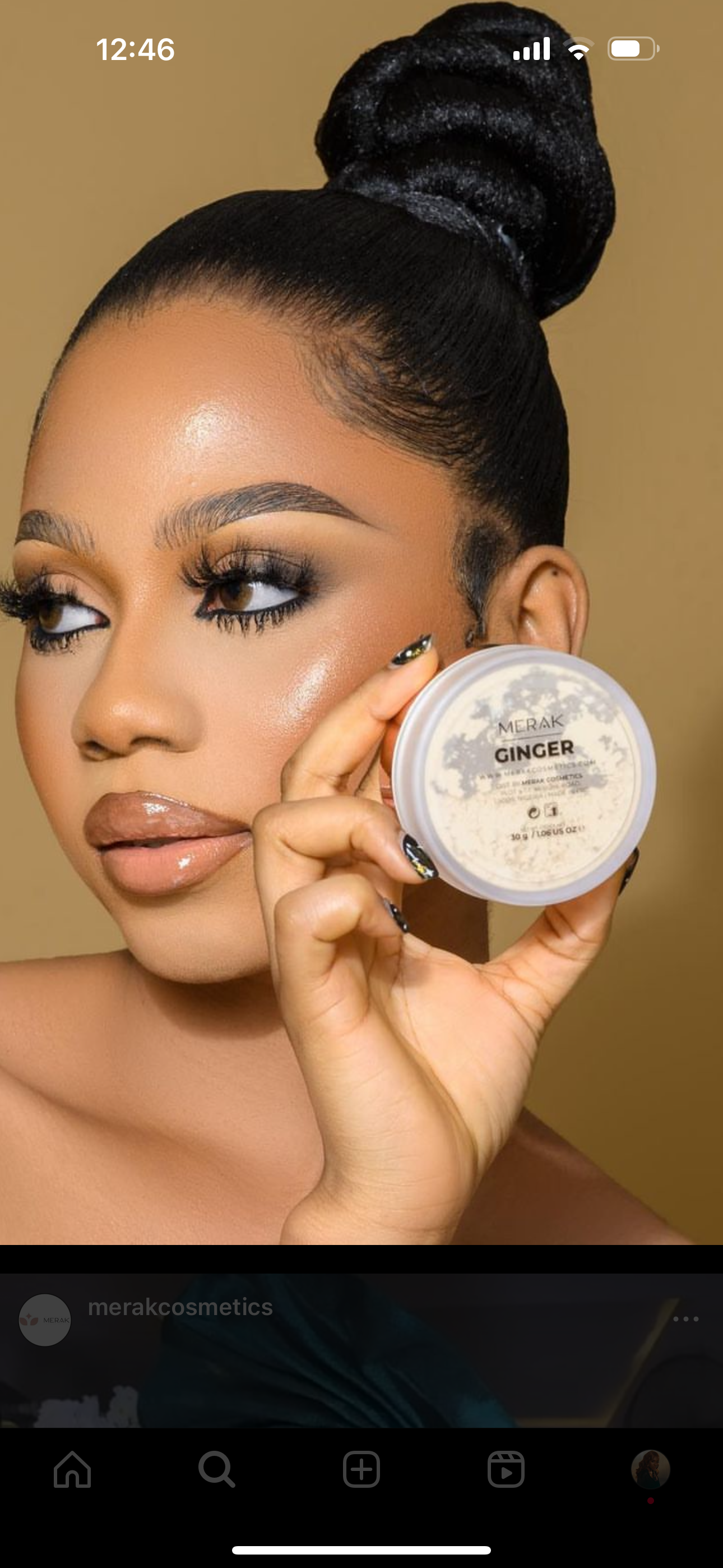 Merakcosmetics setting powder