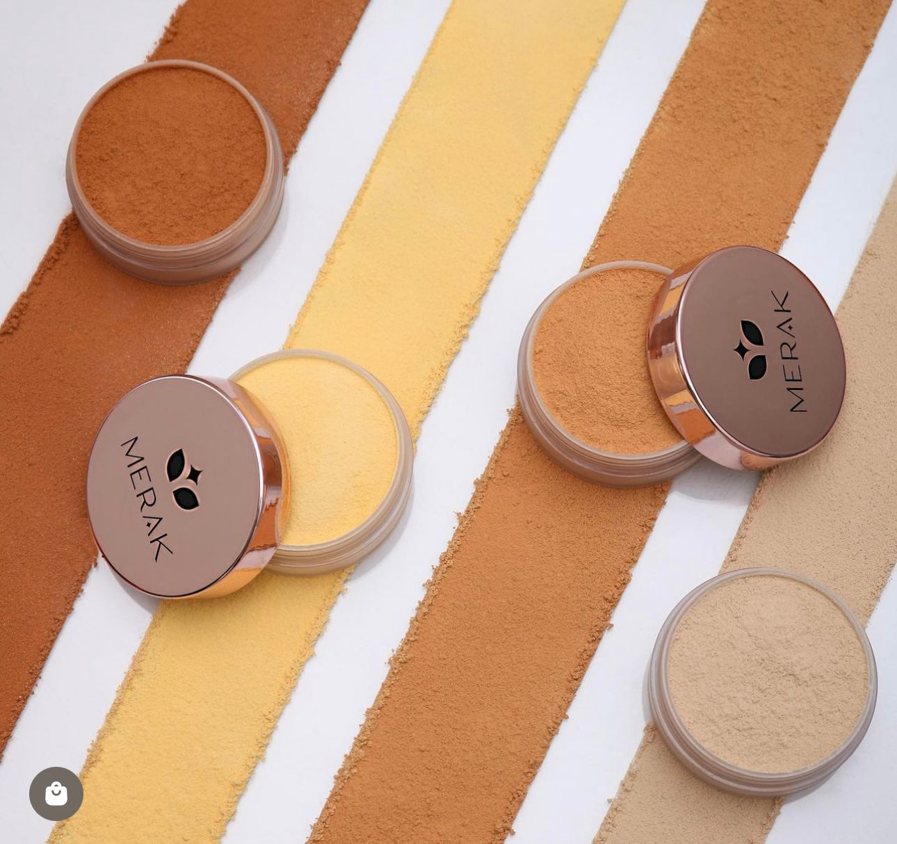 Merakcosmetics setting powder