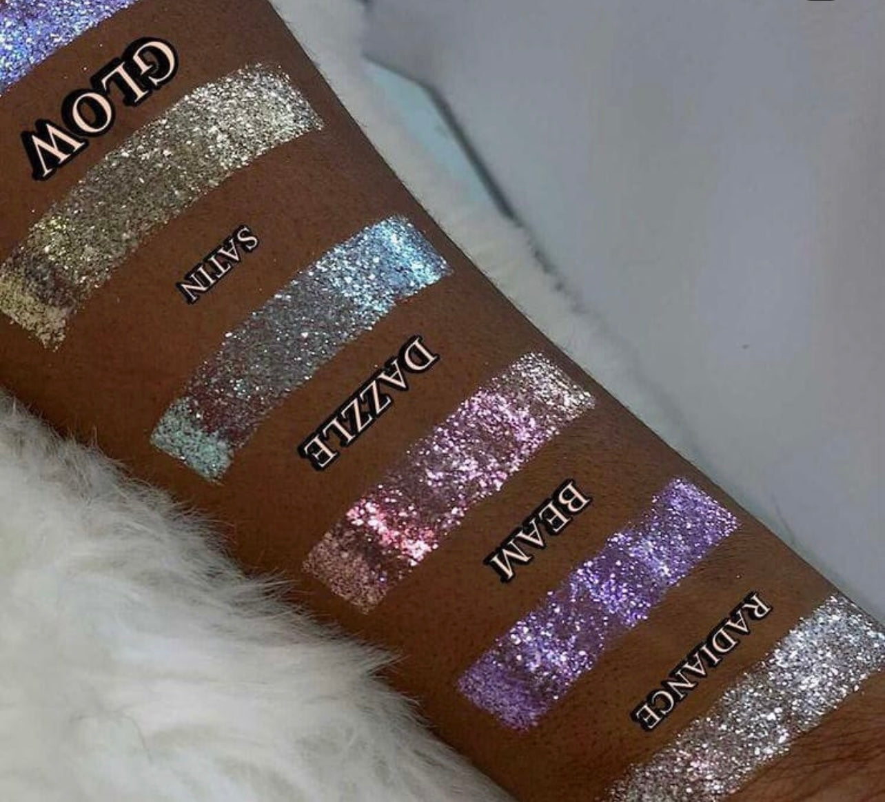 Luztacosmetics super shock pigments