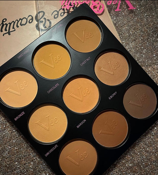 Ladyvee pro face powder pallete