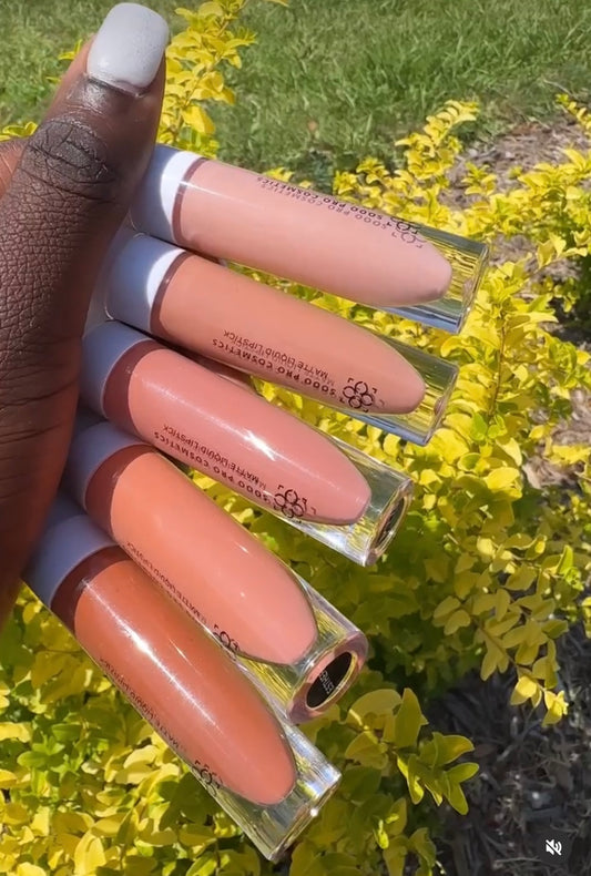 Sooprocosmetics “NUDES” matte liquid lipsticks